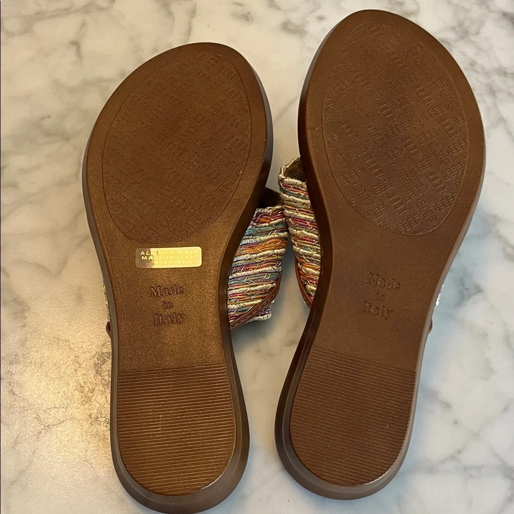 Toscanella Italy Women's Multicolor Sandals Size 6